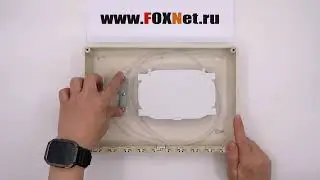 Обзор - Кросс-бокс оптический настенный FOXNET на 24 порта SC