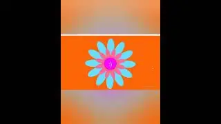 flower spinner | using html and css and javascript.  #shorts.