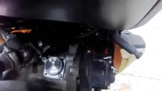 Aprilia ditech first start test. HStuning compressor