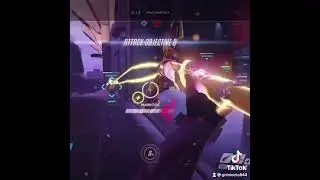 Pink mercy gets 4K with ana nano #pinkmercy #mercy #overwatch #ana #support #shorts