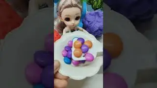 Satisfying Candy Pour ASMR 🍭 Feeding Doll Sound | Relax & Enjoy #Shorts #asmr #satisfying