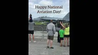 Happy National Aviation Day Avgeeks!!!! #aviation #plen #aviationday