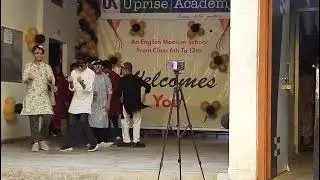 Barbie girl dance perform by Uprise Academy Class 7th boys at event of Teachers day 