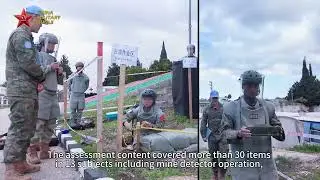 Chinese peacekeepers to Lebanon obtain UN mine clearance, EOD qualifications