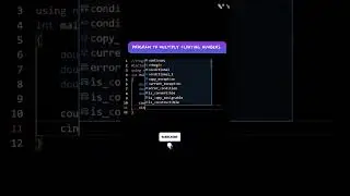 C++ Program to multiply floating number