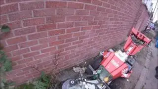 Nimos Mosquito HA Weedripper tackling heavy duty weeds