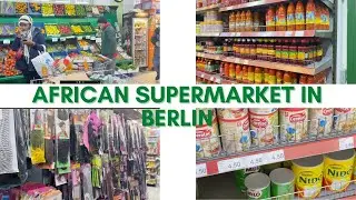 🔥I VISITED AN AFRICAN MARKET IN BERLIN WITH MY FRIENDS🔥!