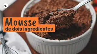 Mousse de chocolate LOW CARB com DOIS INGREDIENTES | AUTORIDADE FITNESS
