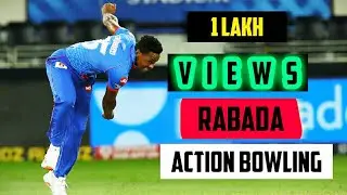 Kagiso Rabada Bowling Action | Kagiso Rabada Wicket Compilation | Rabada