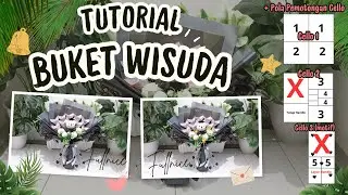 2 Lembar Cello Buket Boneka Wisuda Mix 10 Lembar Uang