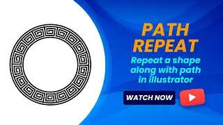 Illustrator Mastery: Repeat A Shape Along A Path for Mind-Blowing Designs.