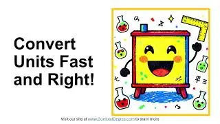 What does a conversion table show in chemistry?