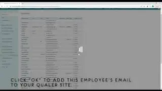 Qualer - Add a New Employee