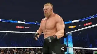 👾WWE 2K24 - Брок Леснар против Акиры Тодзавы: уровень сложности 