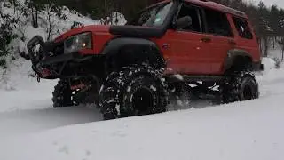 Land Rover Discovery TD5 - JIF - Extreme Snow Off Road - Soğucak 2020 4K UHD