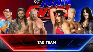 Team Roman Reigns Vs Team Cody Rhodes New Match wwe2k25 #viral #wwe #usa #ps5 #kuwait #new #india