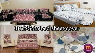 I found  affordable bed sheets and sofa covers | best bed sheet & sofa cover from meesho #ad