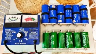 LTO kuormitustesti Yinlong 40Ah vs Lishen 16Ah Lithium Titanate Oxide