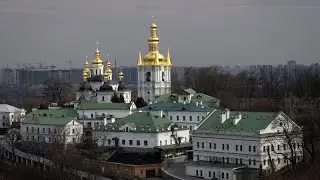 'This is lawlessness': Prayers at Kyiv monastery as eviction deadline expires