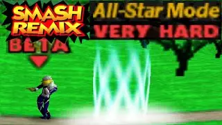 Smash Remix - All-Star Mode Gameplay with Sheik (VERY HARD)