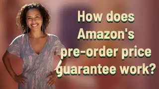How does Amazon's pre-order price guarantee work?