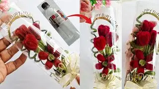 Mother's Birthday Gift Box  || Wow  How to make GIFT BOX with waste plastic bottle 