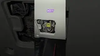 Interior fuse box cleaning using contact cleaner #cars #details #automobile #diy #fuse #uae