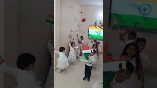 Happy Republic Day Celebration LKG class My Alphabet Pre School Naliya #ytshorts