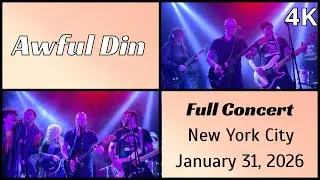 260131 Awful Din - Full concert (10 songs) live @ Purgatory, NYC 4K Fancam