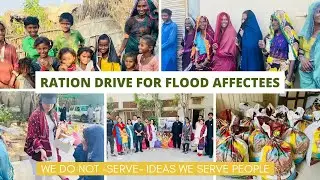 RATION DRIVE FOR FLOOD AFFECTEES IN BADIN | DIVINE HOPE FOUNDATION 🙏🏻