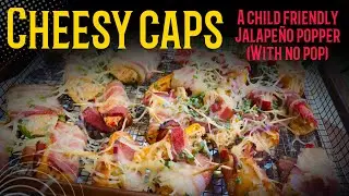 Cheesy Caps - a child friendly or non spice lovers alternative to jalape&ntilde;o poppers