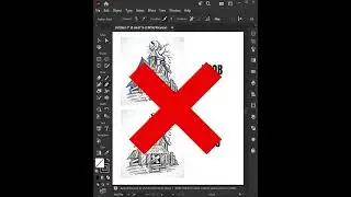 trace image - convert your Skeches into vector illustration using illustrator 2025