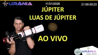 J&uacute;piter AO VIVO NO TELESC&Oacute;PIO: observe as faixas do planeta e o movimento das luas galileanas