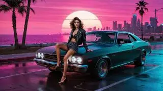 Electric Heartbeat 1984 // Nostalgic Synthwave Journey | Retrowave Chill Mix | Dreamwave Escape