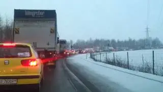 total blocked Highway THE END OF THE WORLD...