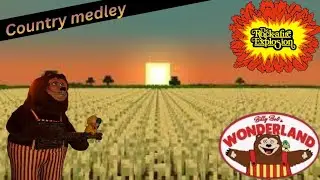 Country medley clip (alt camera) || The rock afire explosion - Billy bob's wonderland 