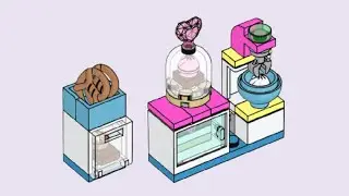 LEGO 561911 Instructions | Friends | Olivia's Bakery | Magazine Gift