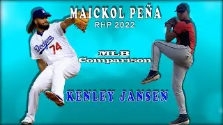 BASEBALL PROSPECT//MAICKOL PE&Ntilde;A RHP 2022//PETE PLAYERS PROMOTIONS//KENLEY JANSEN