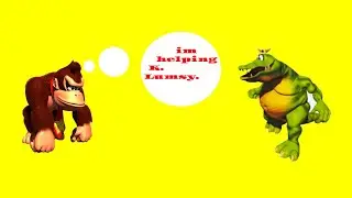 a big monster were helping (donkey kong 64)