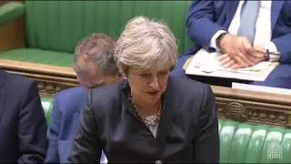 May says British Government's position on Gibraltar is 'very clear'