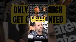 Onlyfans girl gets confronted! #entertainment #popculturenews #interview