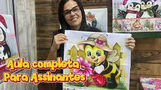 Arte com as m&atilde;os - olha que lindeza!