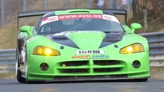 Dodge Viper CC Nürburgring Nordschleife NLS VLN 1. Lauf 2009 race-media.tv Onboard Motorsport
