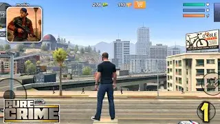 New GTA clone Pure Crime Gangster Shooting gameplay part 1 |