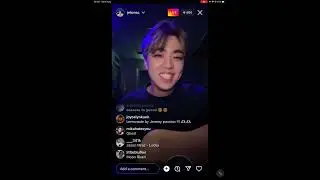JUNNY instagram live clip - 05082022