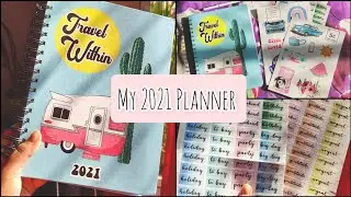 my 2021 planner 📚✨| flip through| planner by SIMBAA Lifestyle 💖