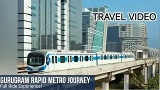 Rapid Metro Gurgaon Travel Journey Video | Wanderlust Junction
