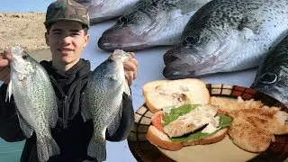 Crappie Catch and Cook Recipe - Winter Crappie Fishing at Lake Mead NV