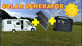 Fitting an Ecoflow River Solar Generator System and Solar Panels into the Motorhome