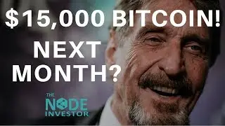 McAfee's Bitcoin Prediction - $15K in June! | Market Update BTC BNB EOS ETH